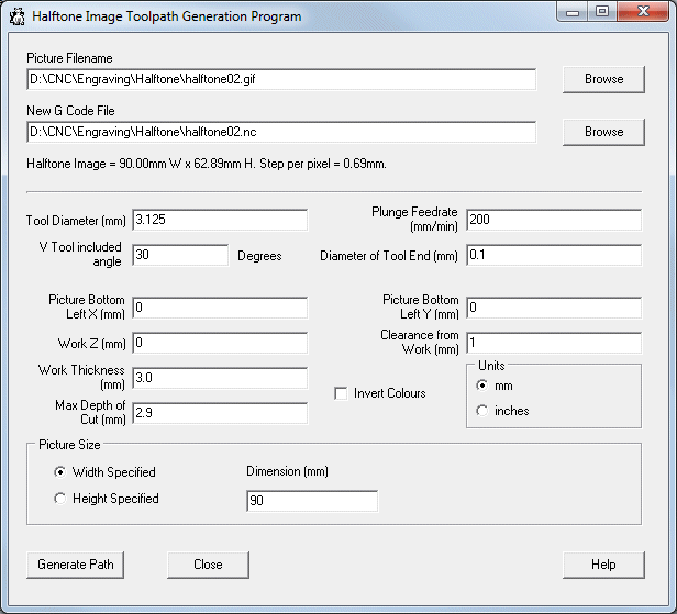 Halftone cnc software free